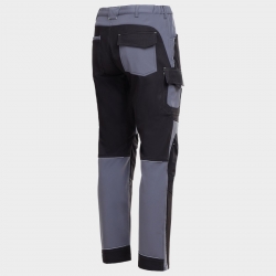 Pantaloni de lucru PRISMA SOFTSHELL 2.0 NEGRU/GRI