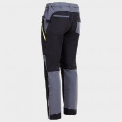 Pantaloni de lucru PRISMA SOFTSHELL 2.0 NEGRU/GRI