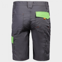 Pantaloni scurți de lucru PRISMA LIGHT STRETCH GRI