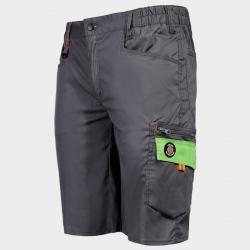 Pantaloni scurți de lucru PRISMA LIGHT STRETCH GRI