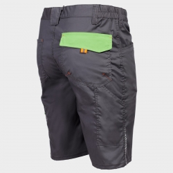 Pantaloni scurți de lucru PRISMA LIGHT STRETCH GRI