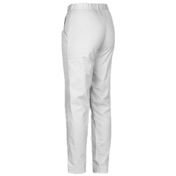 Set de lucru pentru femei Victoria alb cu pantaloni Barisa