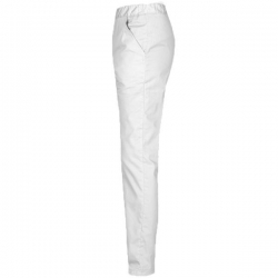Set de lucru pentru femei Victoria alb cu pantaloni Barisa