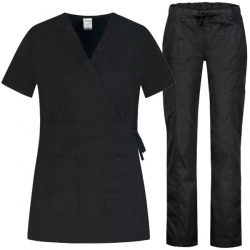 Set de lucru pentru femei Laura, negru