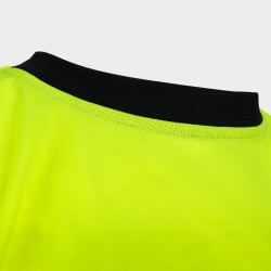 Tricou reflectorizant PRISMA HV GALBEN/NEGRU