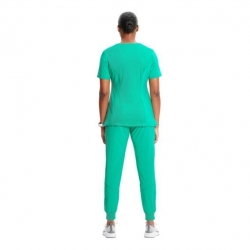 Set medical pentru femei Infinity verde