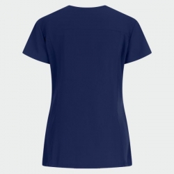 Set medical pentru femei Julia cu pantalon Mauri bleumarin închis