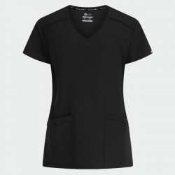Set medical pentru femei Julia cu pantalon Mauri negru