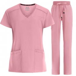 Set medical pentru femei Julia cu pantalon Mauri mauve