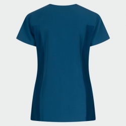 Set medical pentru femei Julia cu pantalon Mauri albastru Caraibe