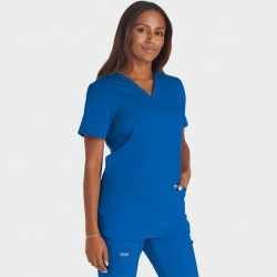 Set medical damă Cherokee Revolution WWE620/WWE105 albastru regal