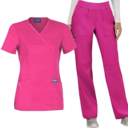 Set medical pentru femei Cherokee Revolution WWE610/WWE110 roz
