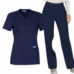 Set medical pentru femei Cherokee Revolution WWE610/WWE110 albastru închis