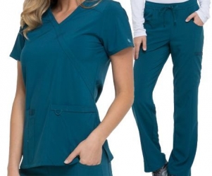 Set medical de lucru pentru femei DICKIES / verde Caraibe