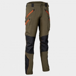 Pantaloni de lucru VELTEN MARO NEGRU PORTOCALIU
