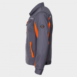 PRISMA VARĂ GRI/PORTOCALIU Jachetă de lucru