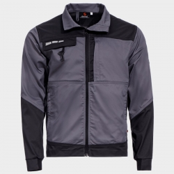 Jachetă de lucru EOS STRETCH LIGHT GREY DARK GREY