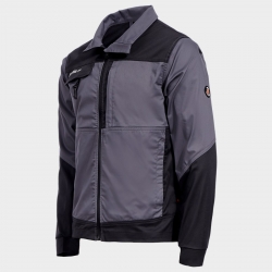 Jachetă de lucru EOS STRETCH LIGHT GREY DARK GREY