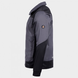 Jachetă de lucru EOS STRETCH LIGHT GREY DARK GREY