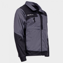 Jachetă de lucru EOS STRETCH LIGHT GREY DARK GREY