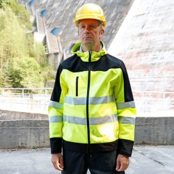 Jachetă softshell reflectorizantă NOBEL 2.0 GALBEN