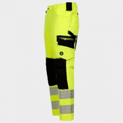 Pantaloni de lucru REVOLT HV 4STRETCH YELLOW