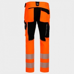 Pantaloni de lucru REVOLT HV 4STRETCH ORANGE
