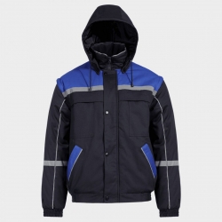 Geacă cu mâneci detașabile COLLINS COTTON BLUE JACKET