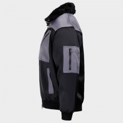 BN CONTRAST PILOT NEGRU Geacă de lucru