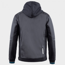 Jachetă de lucru REVOLT 4STRETCH GRI/NEGRU/PETROL