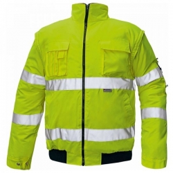 Jachetă reflectorizanta GROVER HV YELLOW