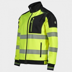 Jachetă de lucru REVOLT HV 4STRETCH YELLOW