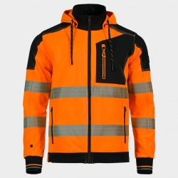 Jachetă de lucru REVOLT HV 4STRETCH ORANGE