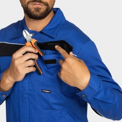 Jachetă de lucru de vară BWOLF ARES Jachetă Albastru regal