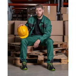 Jachetă de lucru de vară BWOLF ARES Jacket Verde/Negru