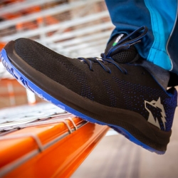 Încălțăminte de lucru SHOW O1 negre/ albastre