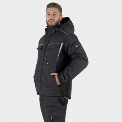 Jachetă de lucru de iarnă BWOLF DRIFT ICE Jacket Gri închis