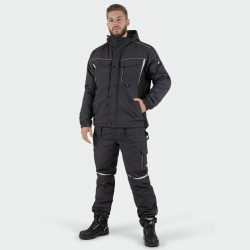 Jachetă de lucru de iarnă BWOLF DRIFT ICE Jacket Gri închis