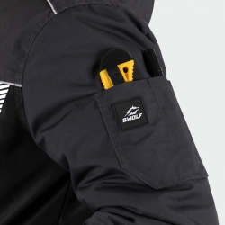 Jachetă de lucru de iarnă BWOLF DRIFT ICE Jacket Gri închis