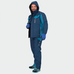 Jachetă de lucru de iarnă BWOLF BRAVER Jachetă Albastru marin