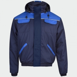 Jachetă de lucru de iarnă BWOLF ZEUS Jachetă Albastru marin