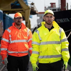 Jachetă reflectorizantă CLOTON GALBEN