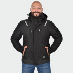 Jachetă de lucru de iarnă BWOLF OLYMPIA negru