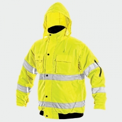 Jachetă reflectorizantă CXS LEEDS Galben