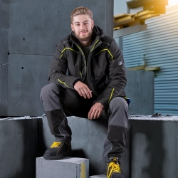 Jachetă de lucru de iarnă BWOLF CLIFF Negru