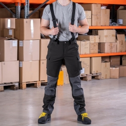 Pantaloni de lucru de iarnă BWOLF KICK Negri