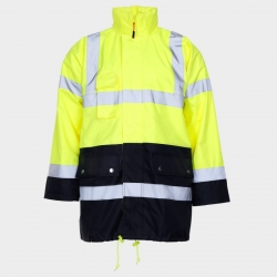 Jachetă HV PAROS 3 în 1 GALBEN