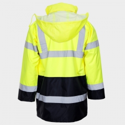Jachetă HV PAROS 3 în 1 GALBEN