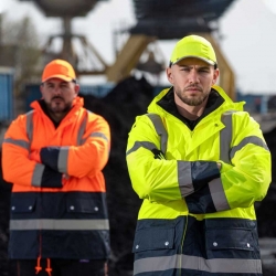 Jachetă HV PAROS 3 în 1 GALBEN