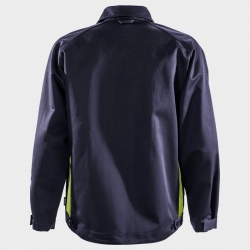 Jachetă de lucru pentru sudură FRISTADS FLAME WELDING ALBASTRU ÎNCHIS